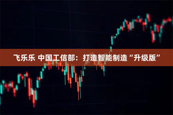 飞乐乐 中国工信部：打造智能制造“升级版”